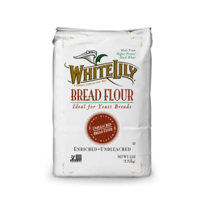 White Lily enriched unbleached bread flour