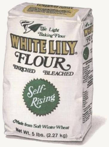 White Lily Vintage Self Rising Flour Bag 
