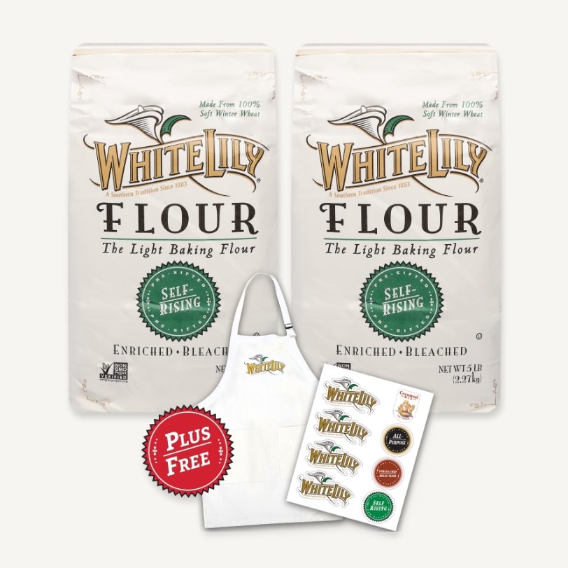White Lily® Self-Rising Flour 2 pack + Apron