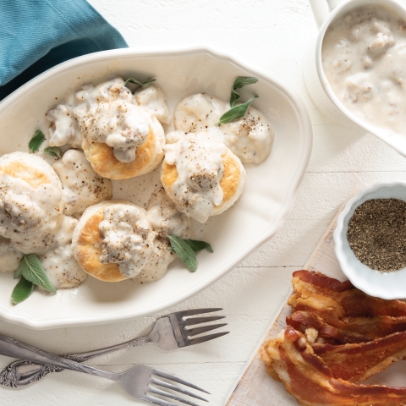 biscuits and gravy